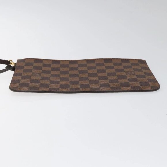 LOUIS VUITTON Damier Ebene Neverfull MM Pouch Accessory Pouch LV - Picture 6 of 16